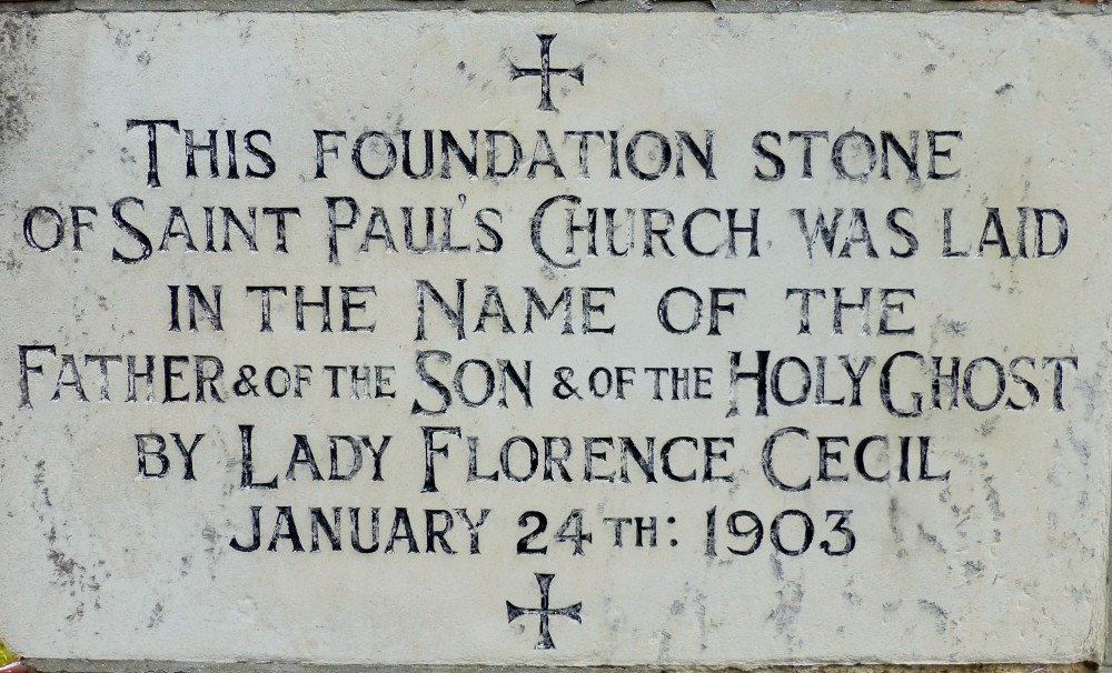 Foundation stone discount